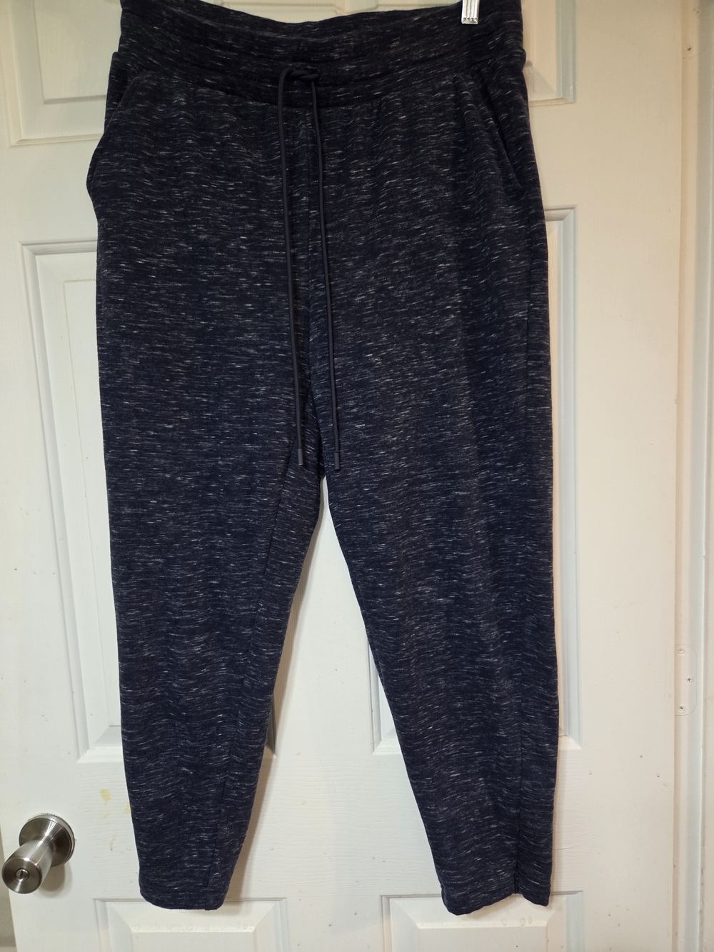 Talbots Men’s Dark Navy Heather Drawstring Joggers